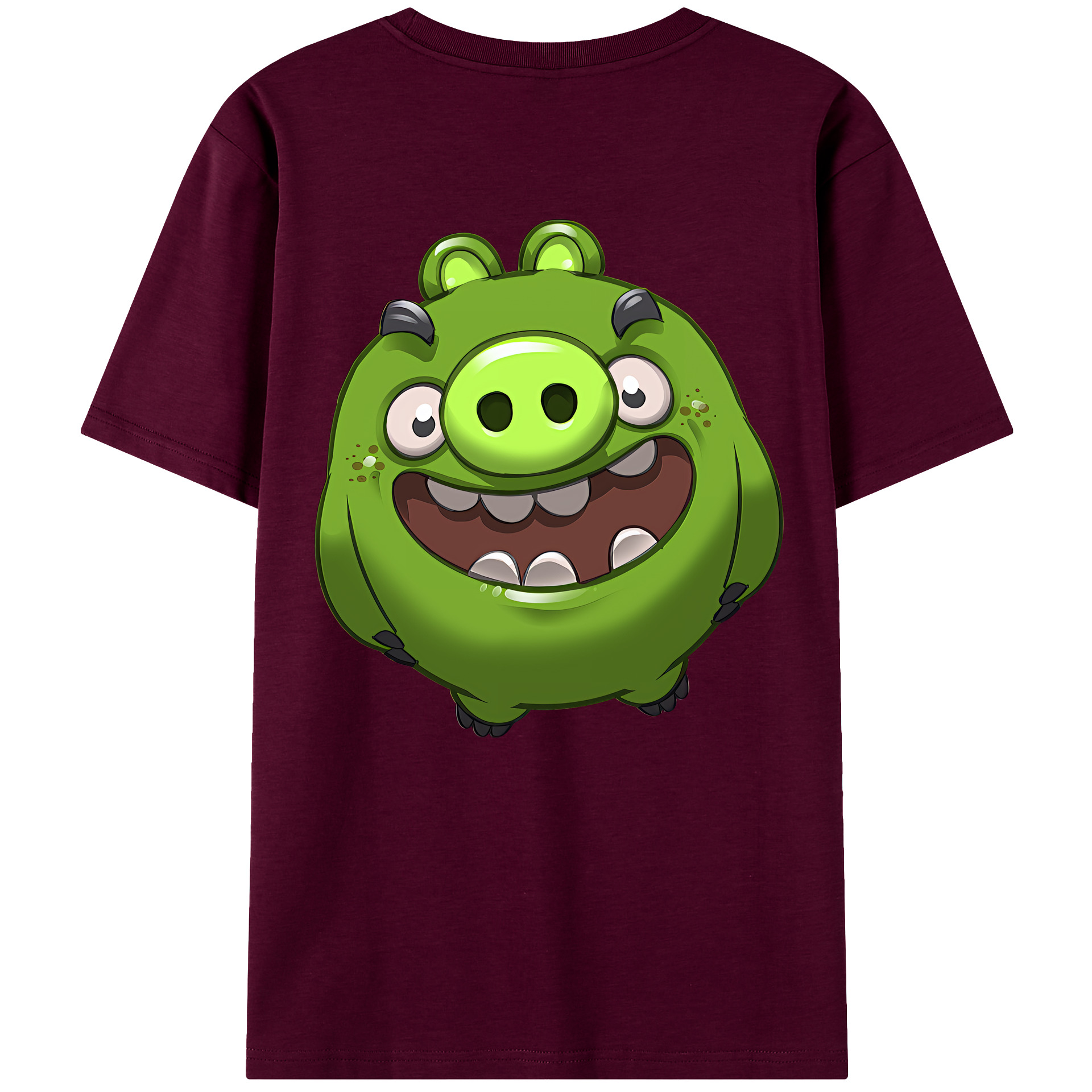（画像用） Angry Birds アングリーバード レディース半袖Tシャツ(バックプリント)